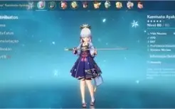 AR 49 Ayaka + Klee + Mona + Harpa celestial