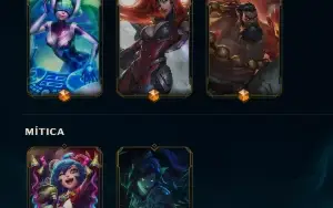 conta diamante IV com todos os champs e 240 skins!