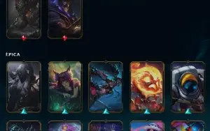 conta diamante IV com todos os champs e 240 skins!