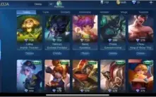 Conta ml main mago 14 skins épicas e +