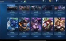 Conta ml main mago 14 skins épicas e +