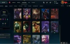 CONTA LEAGUE OF LEGENDS DIAMANTE 4 (IV)
