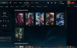 CONTA LEAGUE OF LEGENDS DIAMANTE 4 (IV)