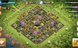 Vendo 02 vilas Clash of Clans (cv 11 e cv 9) semi-full