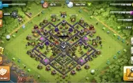 Vendo 02 vilas Clash of Clans (cv 11 e cv 9) semi-full