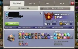 Vendo 02 vilas Clash of Clans (cv 11 e cv 9) semi-full