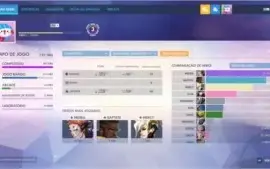 CONTA OVERWATCH PARA PC,SKINS LENDÁRIAS,OURO(ÚLTIMO RANK)