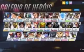 CONTA OVERWATCH PARA PC,SKINS LENDÁRIAS,OURO(ÚLTIMO RANK)