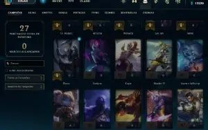Conta PLATINA 4 | 75% Win - Lol (League Of Legends) Elomoon