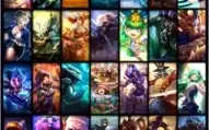 CONTA LEAGUE OF LEGENDS PLAT 1 S9, 70 CHAMPIONS, 39 SKINS