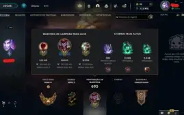 Conta League of Legends Full Acesso - 157 champs e 430 skins