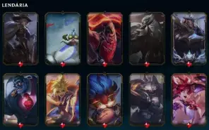 Conta League of Legends Full Acesso - 157 champs e 430 skins