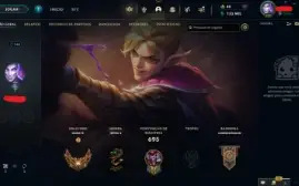 Conta League of Legends Full Acesso - 157 champs e 430 skins