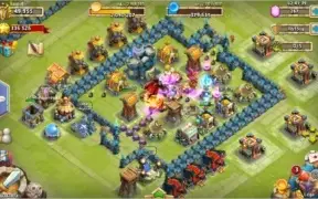 Conta embate de castelo( castle clash) Top com Mino