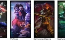 CONTA LEAGUE OF LEGENDS BR- 4 SKINS - 23 CHAMP - BRONZE I