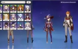 ✨ CONTA DE GENSHIN IMPACT ✨ PERSONAGENS E ITENS 5 ESTRELAS ✨