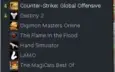 Conta csgo ouro 4, 300 hrs, steam level20 + outros jogos