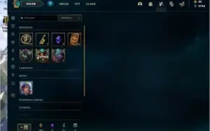 Conta League of legends level 290 com 328 Skins+ 125 PP