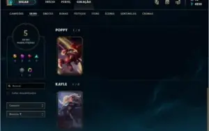 CONTA LVL 30 UNRANKED ,39 CHAMP , 5 SKINS