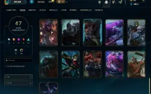 Diamante 4 com 100 Champs e 47 Skins ( JG / TOP / ADC )