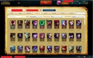 Conta Diamante 5(Mmr normal) 90 skins , 6 paginas de runa