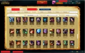 Conta Diamante 5(Mmr normal) 90 skins , 6 paginas de runa