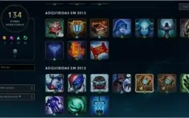 Conta de lol da season 2