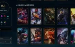 Conta de lol da season 2