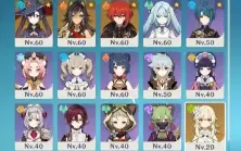 Conta Genshin Impact AR55 Xiao, Zhongli, Ayaka BEM BUILDADOS