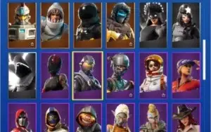 Conta NFA Fortnite 61 skins Salve o Mundo Pacote fundador