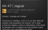 AK-47 JAGUAR/ mais barato que na Steam