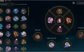 Conta LOL Full Champ 298 skins