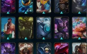 Conta LOL Full Champ 298 skins