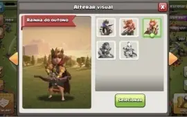 Conta Clash of Clãs -  CV 12 RECEM UP + SKINS