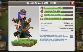 Conta Clash of Clãs -  CV 12 RECEM UP + SKINS
