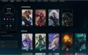 Conta League of Legends