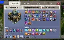 conta clash of clans CV17 SEMI FULL