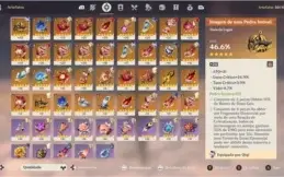 GENSHIN IMPACT [AR49] DILUC,QIQI,BENNETT,RAZOR,NINGGUANG C5