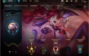 Conta League of legends Gold