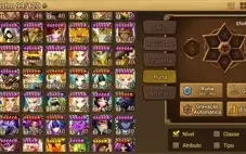 Conta summoners war 78 6* e 22 nat5