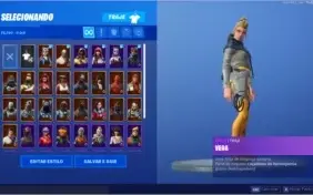Conta Fortinite +46 skins + passe 9 + vbucks