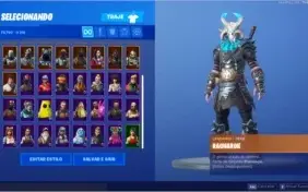 Conta Fortinite +46 skins + passe 9 + vbucks
