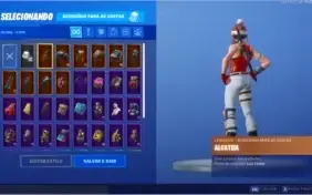 Conta Fortinite +46 skins + passe 9 + vbucks