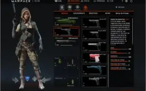 Warface conta top, destaque para m16 gold