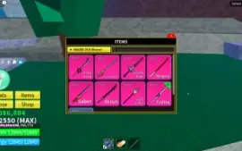 Conta Blox Fruits Lvl Max + 3 Frutas Miticas No Bau + Gh +++