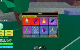 Conta Blox Fruits Lvl Max + 3 Frutas Miticas No Bau + Gh +++