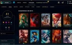LVL 390 + 47 SKINS + PASSE DO MUNDIAL