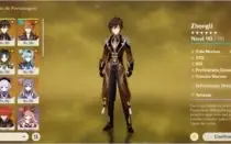 Conta late game AR57 Zhongli, Xiao, Eula 120 dias de bênção