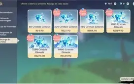 Ganyu c2 + Arco de amos + 3 t5 mochileiro AR 53 / negociável