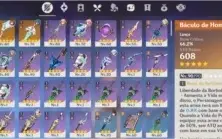 ✨Hutao+baculo de homa, Yae miko, Childe, Zhongli, Mona Ar51✨